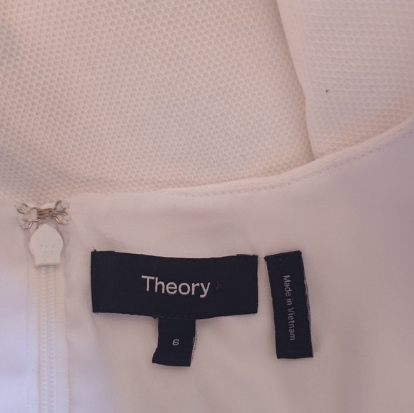 Theory Tennis Prep Classic Square Neck Aline Cotton Girl Era Nautical Dr… - Picture 6 of 8